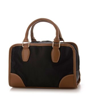 UNBILLION cachecache ミニポーチ付きスクエアボストン ブラック