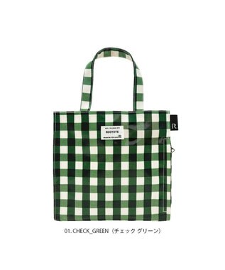 ROOTOTE 1029【ラミネート加工 正方形型 】SN.スクエア.ラミネート-Q