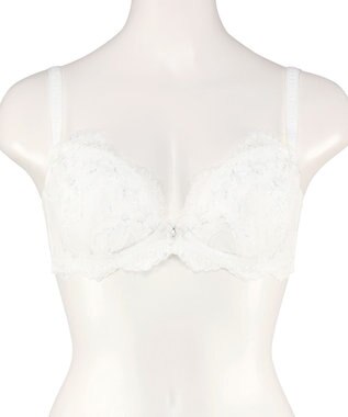 San-ai Resort（三愛水着楽園） エレガントコレクション【2503】単品ブラEFGカップ 【背中すっきり】 ホワイト