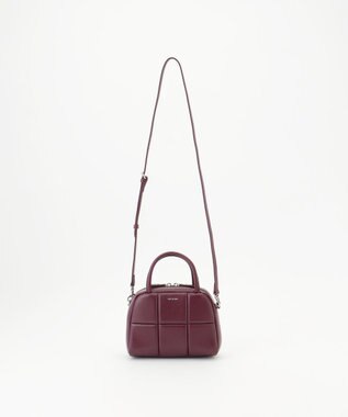 GRACE CONTINENTAL AD PUFF BAG ボルドー