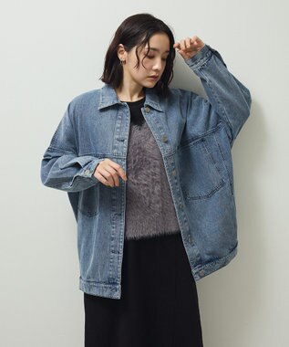 Green Parks ＢＩＧシルエットＧジャン Indigo