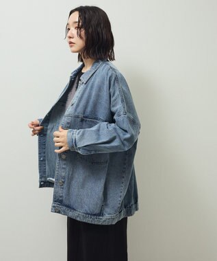 Green Parks ＢＩＧシルエットＧジャン Indigo