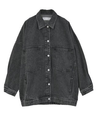 Green Parks ＢＩＧシルエットＧジャン Black