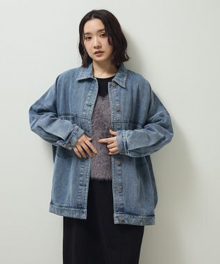 Green Parks ＢＩＧシルエットＧジャン Indigo