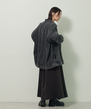 Green Parks ＢＩＧシルエットＧジャン Black