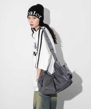 WEGO 立体ポケットショルダー グレーその他