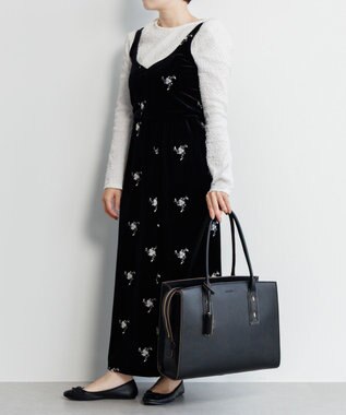 ACE BAGS & LUGGAGE Jewelna Rose メルジュール トートバッグ 13.3インチPC収納 65602 ジュエルナローズ ブラック