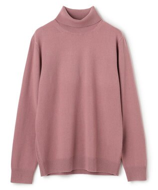 JOSEPH HOMME ピュアカシミヤ　タートルネックニット ピンク系