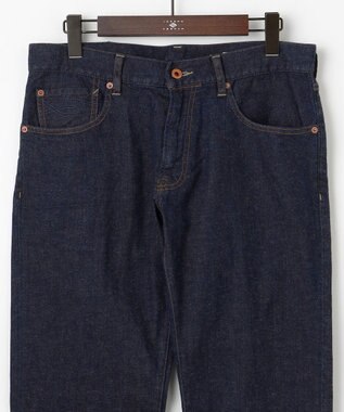 JOSEPH ABBOUD 夏デニム【キングサイズ・JAPANファブリック/ストレッチ/軽量】ライトオンスストレッチデニムパンツ ネイビー系