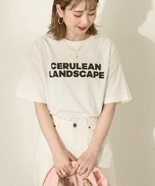 AMERICAN HOLIC BoldロゴプリントTシャツ