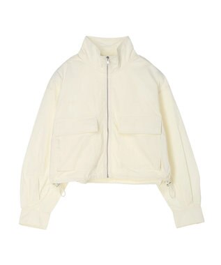 Green Parks ・ＥＬＥＮＣＡＲＥ　ＤＵＥ　スタンドナイロンブルゾン Ivory