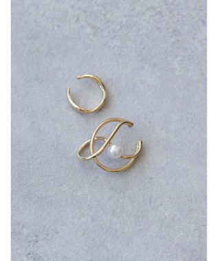 AMERICAN HOLIC パールイヤカフセット Gold