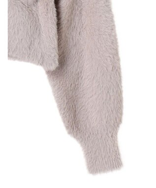 earth music&ecology ファークロスニットプルオーバー Lavender