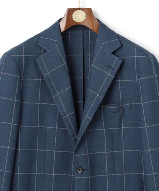 J.PRESS MEN 【WEB・一部店舗限定】オーシャクラブチェック ジャケット ネイビー系4