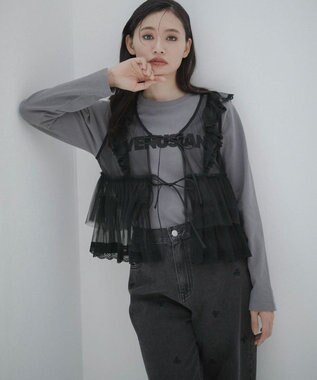 Green Parks ・ＥＬＥＮＣＡＲＥ　ＤＵＥ　ロゴｐｔロンＴＥＥ Charcoal Gray