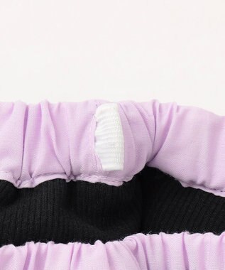 ANY KIDS リボン×ラメチュールスカッツ レインボー