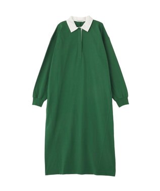 Green Parks ラガーシャツワンピース