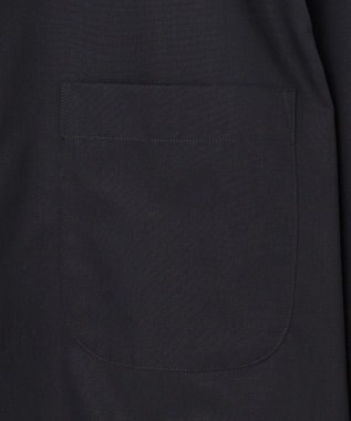 GOTAIRIKU 【形態安定】PREMIUMPLEATS_レギュラーカラー 通年ドレスシャツ（ブラック） ブラック系