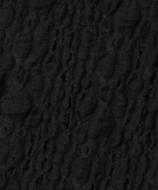 uncrave 【洗濯機洗い可】ストレッチレース スカート（uncrave WHITE） ブラック