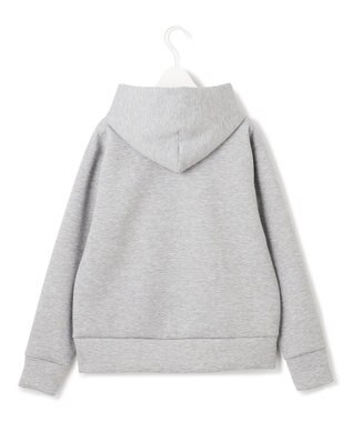 ICB L 【WEB限定・洗える】ソフトダンボール フーディ プルオーバー グレー系