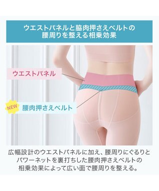 BRADELIS New York 【BRADELIS NewYork peace】　きゅっとヒップアップガードル23 ローズベージュ