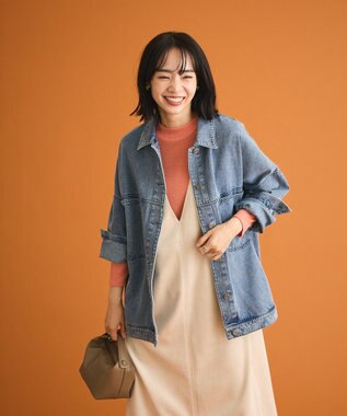 Green Parks ＢＩＧシルエットＧジャン Indigo