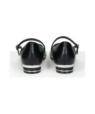 Bridget Birkin 【PARADIS COULEUR】スクエアトウビジューレーンパンプス ブラック