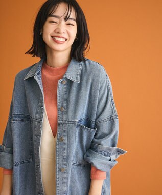 Green Parks ＢＩＧシルエットＧジャン Indigo