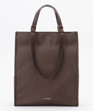 LA BAGAGERIE 縦長スクエアトート チョコ