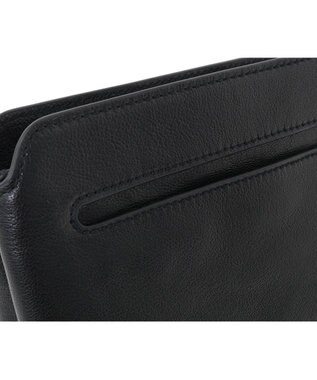 genten エッセンシャルゴート ミニショルダーバッグ クロ