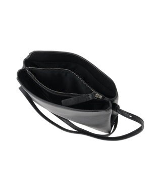 genten エッセンシャルゴート ミニショルダーバッグ クロ