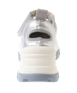 Green Parks ＲＵＰＩＳ．　厚底ベルトスニーカー Silver