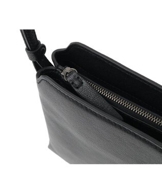 genten エッセンシャルゴート ミニショルダーバッグ クロ