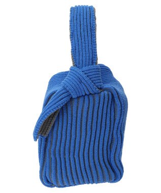 earth music&ecology ツートンリブワンショルバッグ Blue