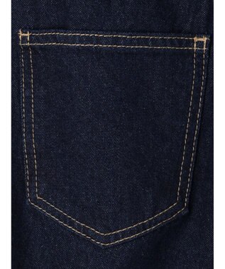 Green Parks ロールアップストレートデニムパンツ One Wash