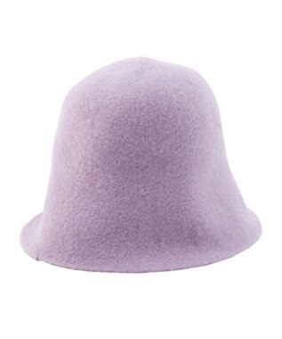 MOONBAT PAUL & JOE ACCESSOIRES 【畳める】ウール100%ネコチャーム付クロッシェ UV ラベンダー