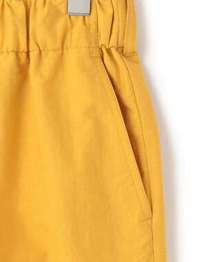 J.PRESS YORK STREET 【UNISEX】ナイロンワッシャー ショートパンツ イエロー系