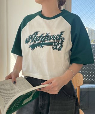 WEGO ラグランショートT グリーン