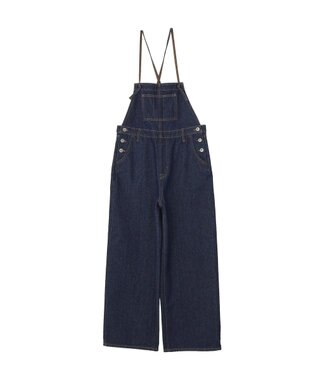 AMERICAN HOLIC ミドルオンスデニムサロペット One Wash