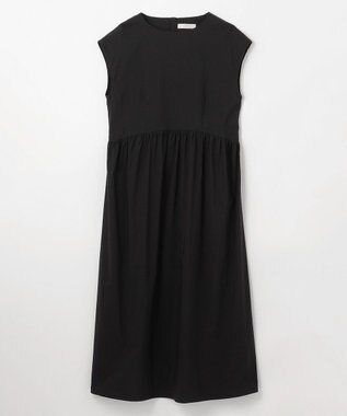 ANY 【撥水/2WAY】ドロストワンピース ブラック