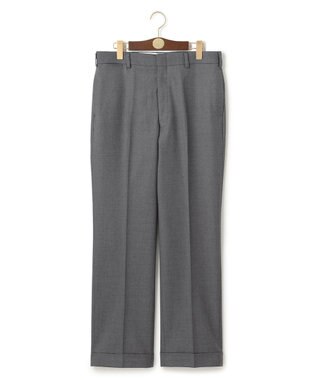 J.PRESS MEN 【J.PRESS ORIGINALS】PEPPIN MERINO SAXONY PIPED STEM TROUSERS / JAPAN MADE ライトグレー系