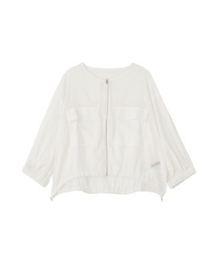 YECCA VECCA ドライタッチシアーブルゾン White