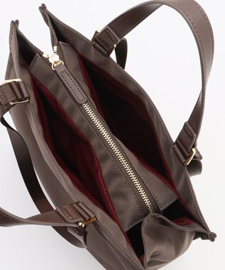 LA BAGAGERIE 縦長スクエアトート チョコ