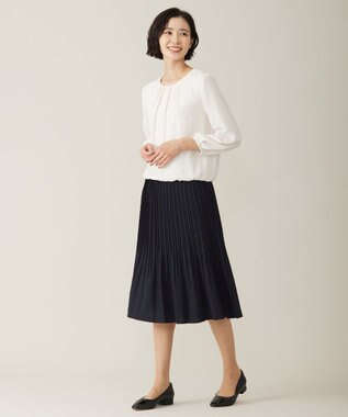 J.PRESS LADIES S プルエラ クルーネック カットソー アイボリー系
