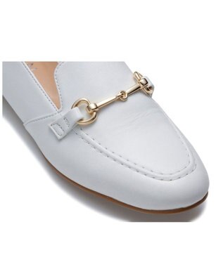 REGAL FOOT COMMUNITY 【リーガルレディース】F70Q ビットモカシューズ フラットシューズ ホワイト