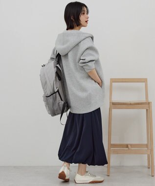 AMERICAN HOLIC 【イージーケア】バルーンワンピース Navy