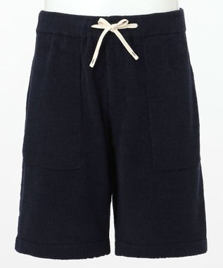 JOSEPH ABBOUD MOUNTAIN 【SPACE】ベアフリース ハーフパンツ ネイビー系