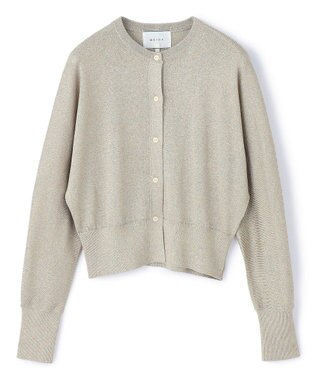 BEIGE， SMITHONITE / リュクスグリッター ドルマンカーディガン Grayge