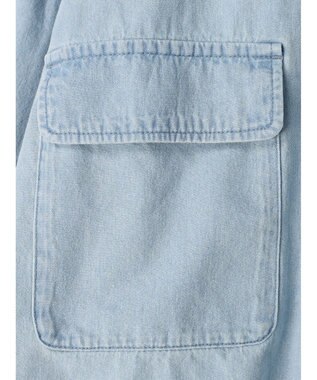 AMERICAN HOLIC ７周年刺繍デニムシャツ Sax