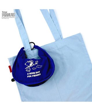 ROOTOTE 8515【ルートート】スヌーピー IP.サーモキーパー.ラウンド.ピーナッツ-1B 01：フィッシング